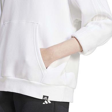 Women's adidas 3-Stripe Graphic Oversized Training Hoodie