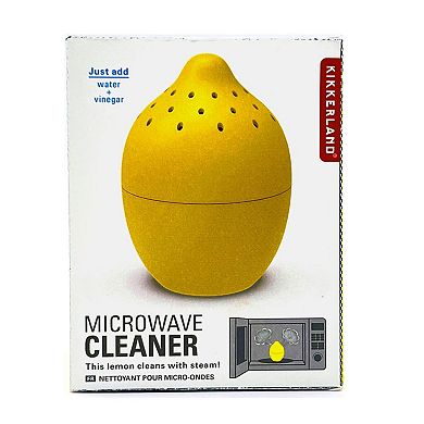 Kikkerland Lemon Shaped Microwave Cleaner