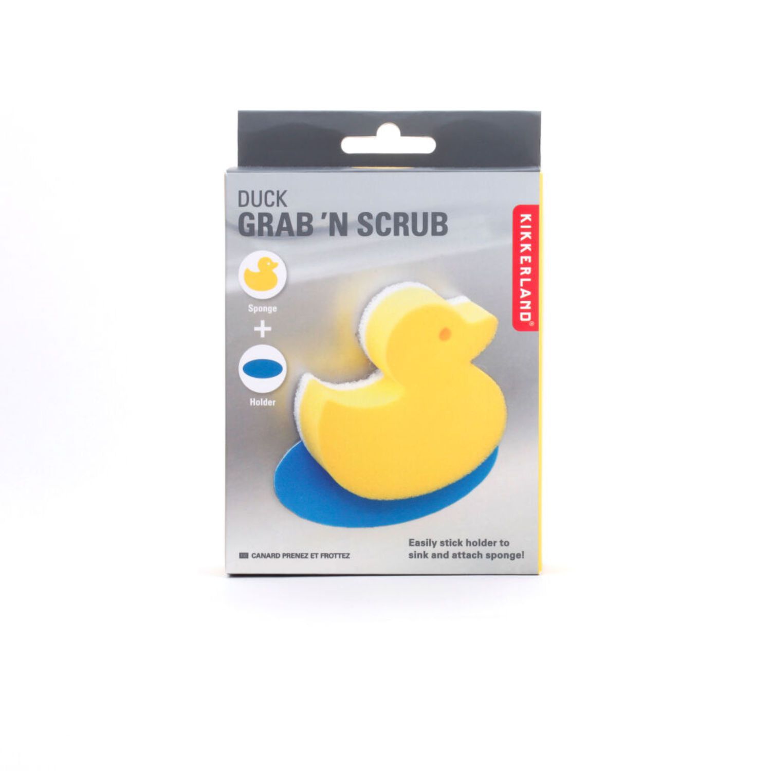 Kikkerland Duck Scrub Sponge
