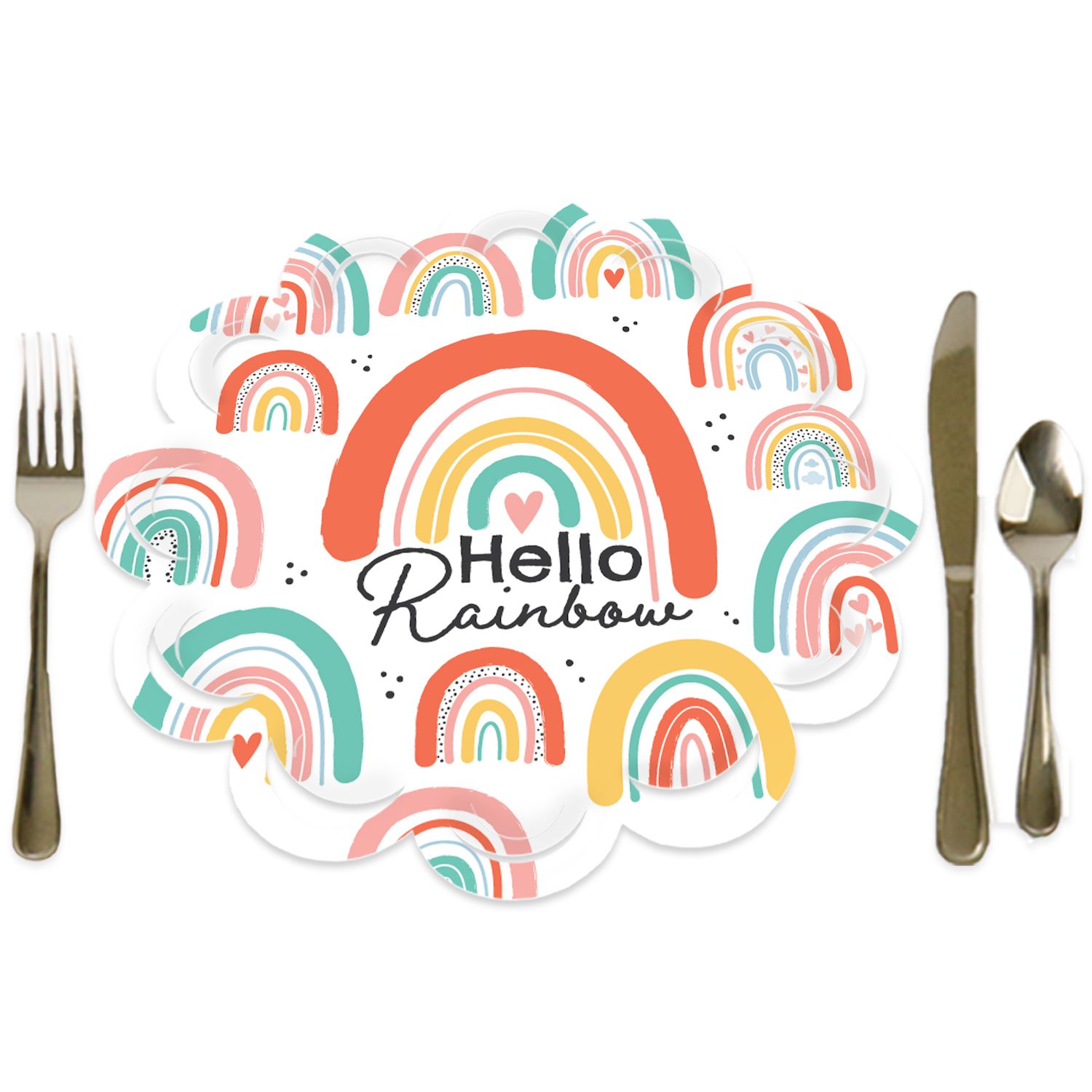 Big Dot Of Happiness Hello Rainbow - Boho Baby Shower And Birthday Party  Favor Sticker Set - 12 Sheets - 120 Stickers : Target