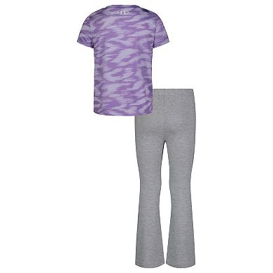 Toddler Girl Under Armour 2-pc. Top & Yoga Pants Set
