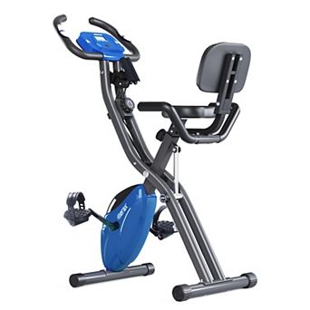 Merax Folding Exercise Bike, Fitness Upright and Recumbent X-Bike