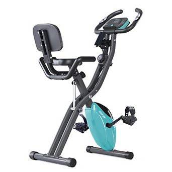 Merax Folding Exercise Bike, Fitness Upright and Recumbent X-Bike
