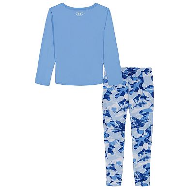Girls 4-6x Under Armour UA Long Sleeve Top & Leggings Set