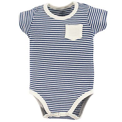 Baby Boy Organic Cotton Bodysuits 3pk