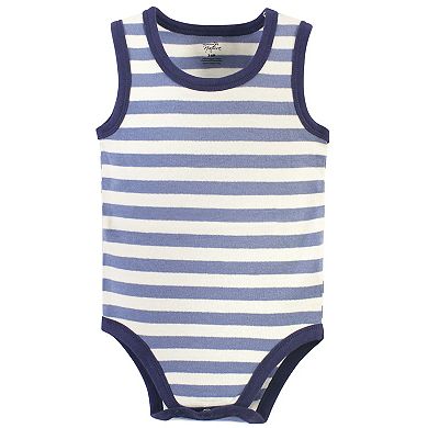 Baby Boy Organic Cotton Bodysuits 5pk