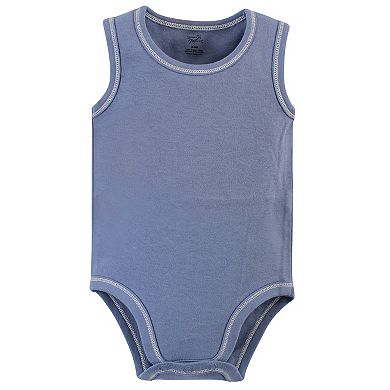 Baby Boy Organic Cotton Bodysuits 5pk