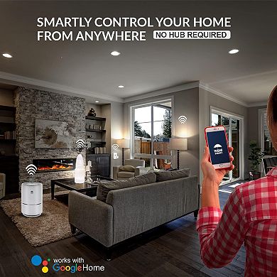 Wi-fi Socket Voice Control Plug, Smart Home Wifi Outlet Compatible With Alexa