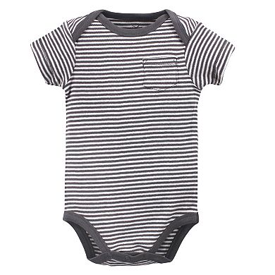 Baby Boy Organic Cotton Bodysuits 5pk