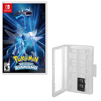 Pokemon Diamond for Nintendo Switch With Hard Shell 12 Game Caddy