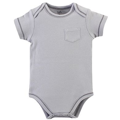 Baby Boy Organic Cotton Bodysuits 5pk