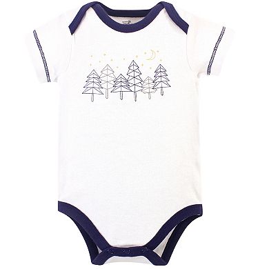 Baby Boy Organic Cotton Bodysuits 5pk