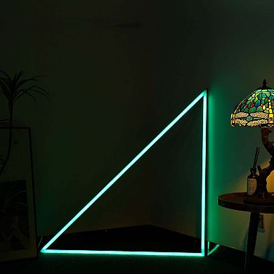 RGB Triangle LED Floor Lamp