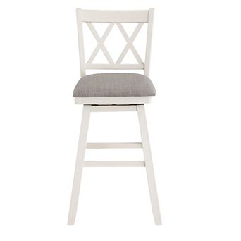 Brookline 42.5 in High Back Wood 29 in Bar Stool