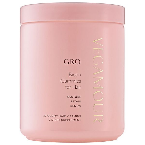Vegamour GRO Biotin Gummies for Thinning Hair