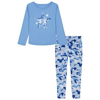 Baby & Toddler Girl Under Armour UA Printed Long Sleeve Top & Leggings Set