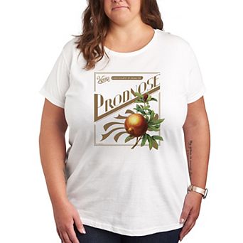 Plus Wonka Shop Logo Prodnose Graphic Tee