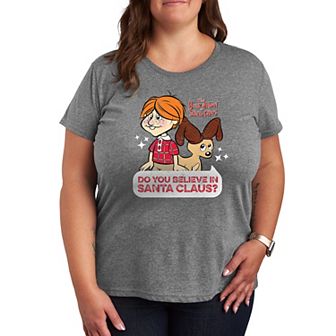 Plus The Year Without Santa Claus Do You Believe In Santa Graphic Tee