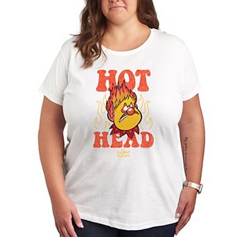 Plus The Year Without Santa Claus Heat Miser Hot Head Graphic Tee