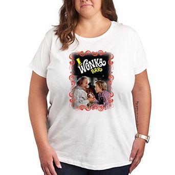 Plus Willy Wonka and the Chocolate Factory Charlie & Grandpa Joe Graphic Tee