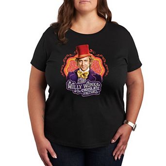 Plus Willy Wonka and the Chocolate Factory Willy Wonka Graphic Tee