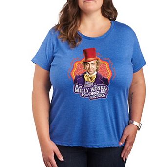 Plus Willy Wonka and the Chocolate Factory Willy Wonka Graphic Tee