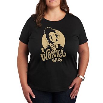 Plus Willy Wonka and the Chocolate Factory Wonka Bar Graphic Tee