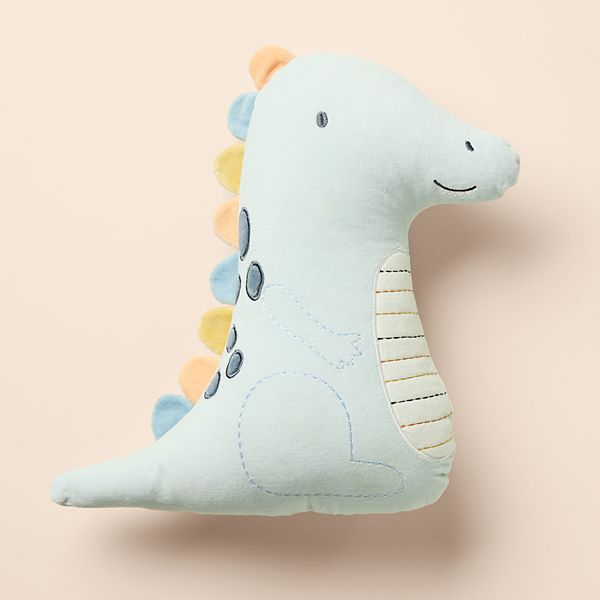 Little Co. by Lauren Conrad Dino Shaped Decoration Pillow - Blue