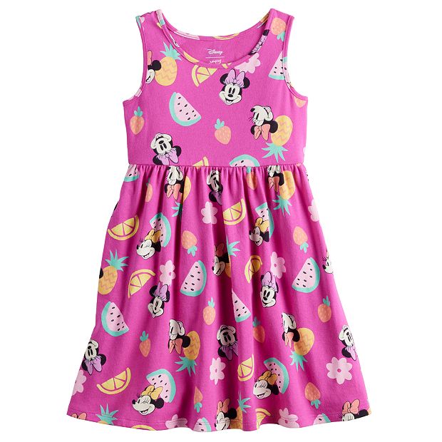 Disney s Minnie Mouse Baby Toddler Girl Jumping Beans Tank Skater Dress