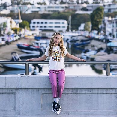 Girls 7-16 Hurley Peace and Love Short Sleeve T-shirt