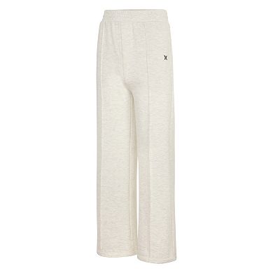 Girls 7-16 Hurley Logo Fleece Wide Leg Pants