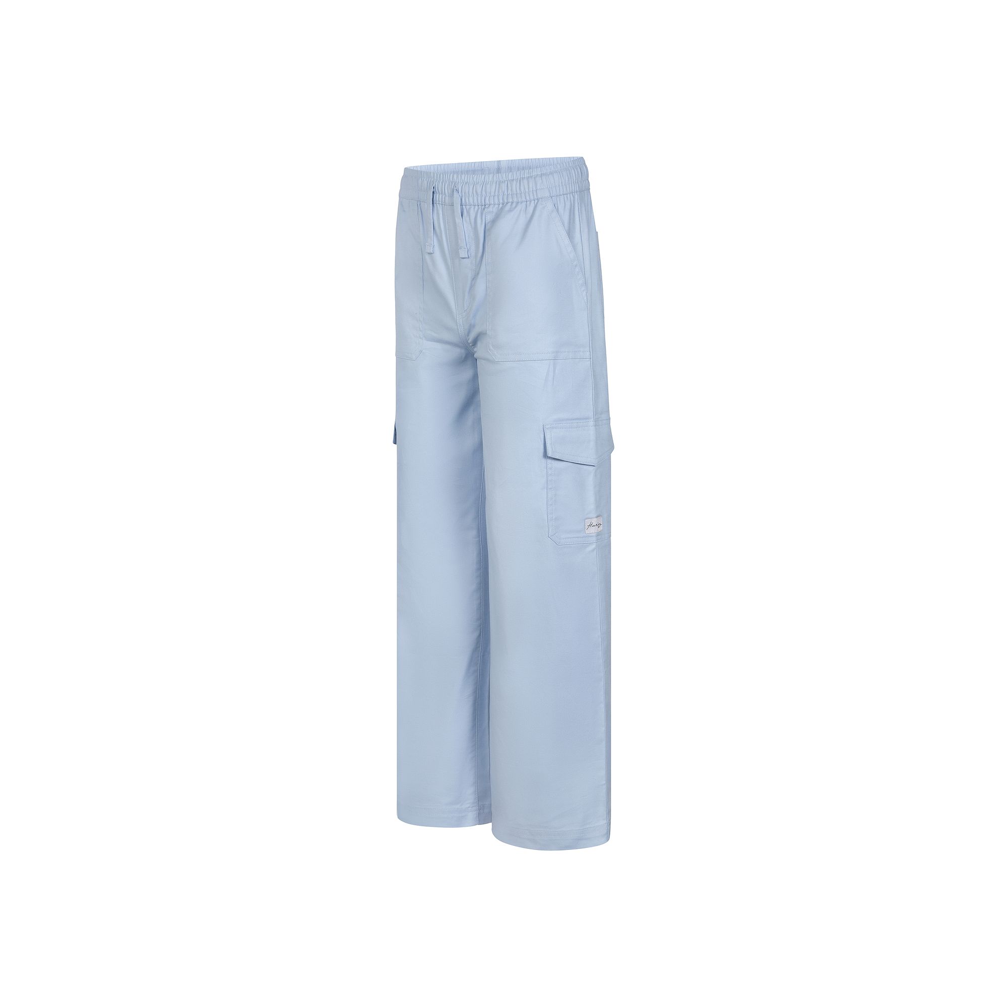 Girls 7-16 Hurley Wide Leg Cargo Pants, Girls, Size: Small, Blue