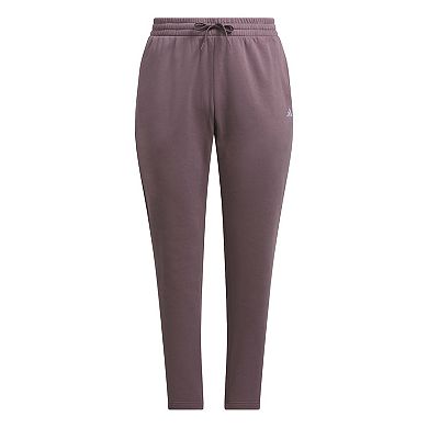 Plus Size adidas Essentials Feel Cozy Open Hem Sportswear Pants