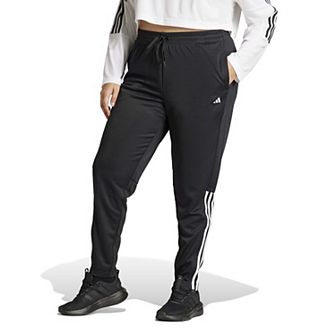 Plus Size adidas Sereno 3-Stripes Slim Tapered Sportswear Pants