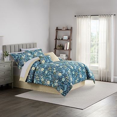 Traditions by Waverly Fiona Classic Floral Pattern Comforter Set