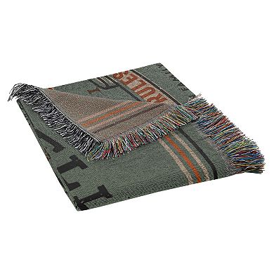 Yellowstone Property Of The Dutton Family Tapestry Throw Blanket