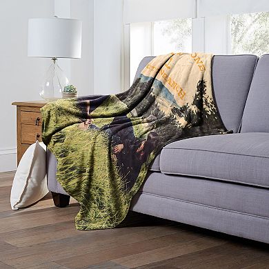 Yellowstone On The Ranch Silk Touch Throw Blanket