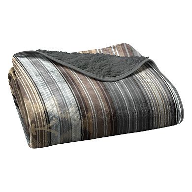 Yellowstone Western Ombre Silk Touch Sherpa Throw Blanket