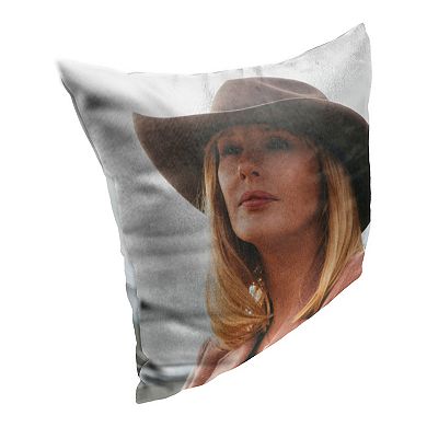 Yellowstone Beth Dutton Portrait Printed Throw Pillow