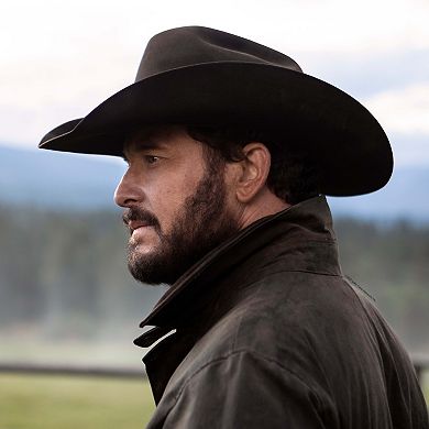 Yellowstone Rip Wheeler Printed Portrait Throw Pillow