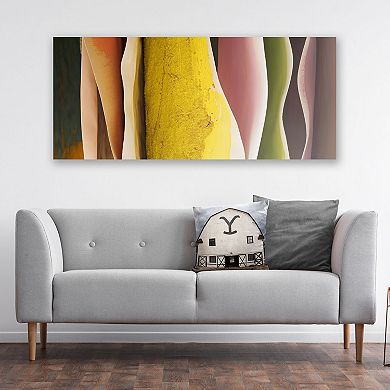 Yellowstone Dutton Family Ranch Barn Printed Decorative Throw Pillow