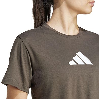 Women's adidas Train Essentials Big Logo Performance Training Tee
