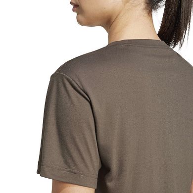 Women's adidas Train Essentials Big Logo Performance Training Tee