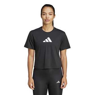 Women's adidas Train Essentials Big Logo Performance Training Tee