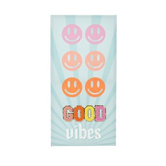 Good Vibes Patch Canvas Wall Art