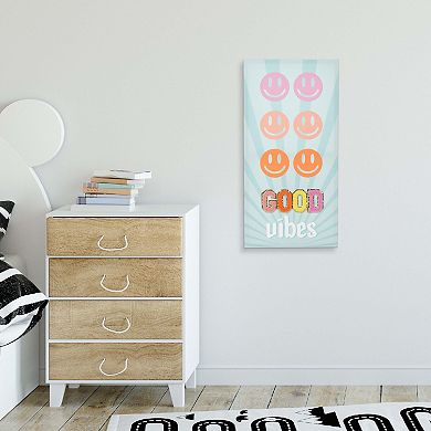 Good Vibes Patch Canvas Wall Art