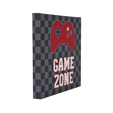 Game Zone Patch Canvas Wall Art