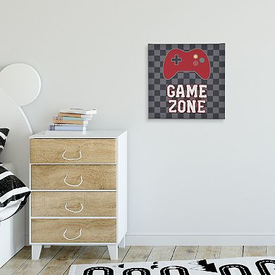 Game Zone Patch Canvas Wall Art