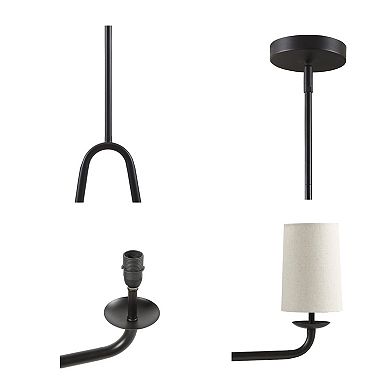 INK+IVY Serenitie 5-Light Linear Chandelier