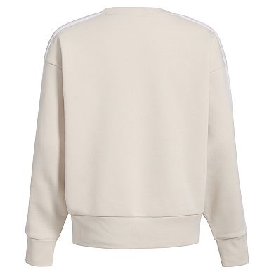 Girls 7-16 adidas Heather Fleece Crewneck Sweatshirt